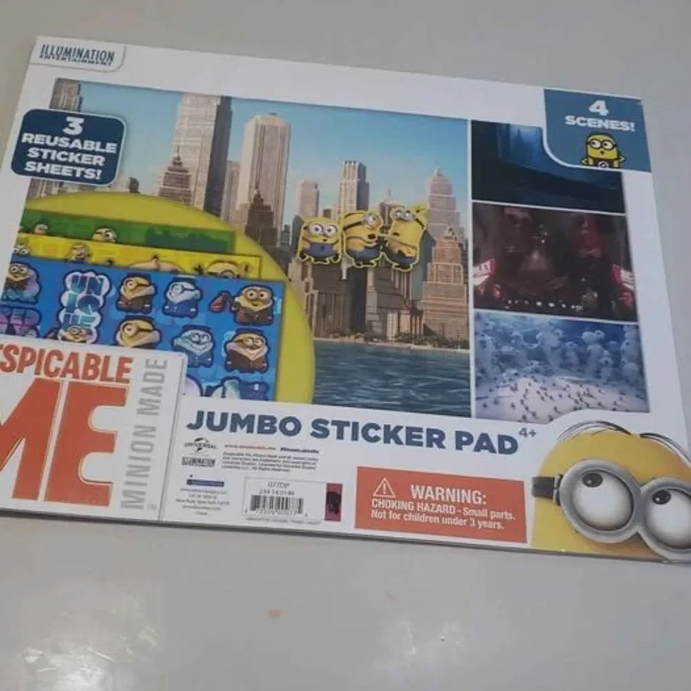 Despicable Me Jumbo Sticker Pad
